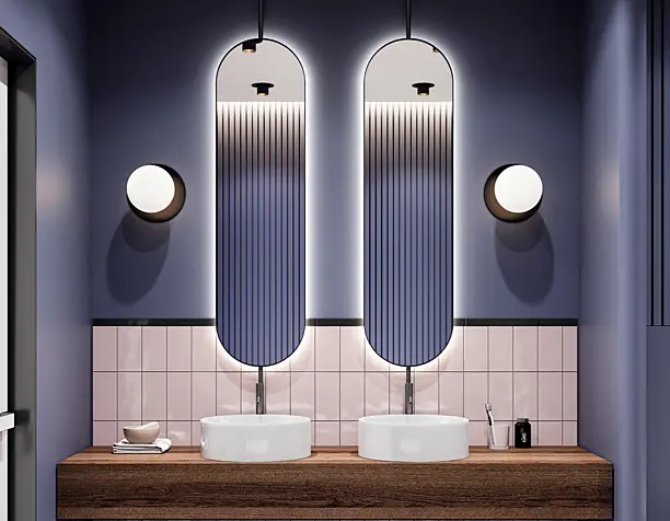 BLUE BATHROOM
