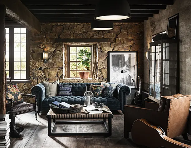 Rustic Interior (сделано по референсу)