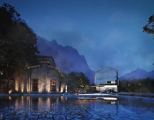 Alila Yangshuo Hotel (сделано по референсу)