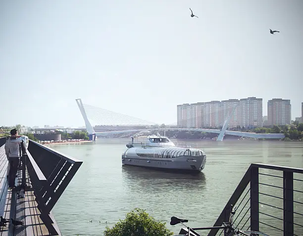 Embankment of Tyumen