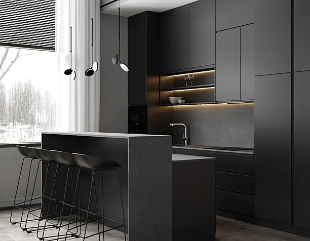 Kitchen-living room visualisation