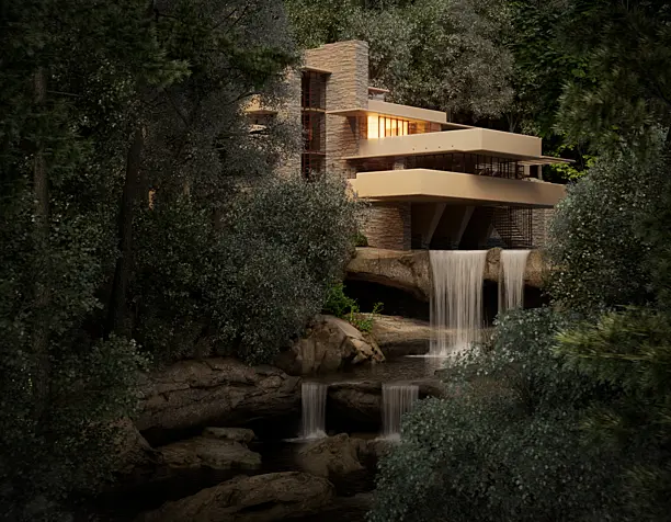 Fallingwater | 3D