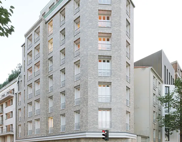 Apartment Building in Paris / CoBe Architecture & Paysage
