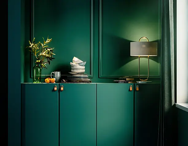 Emerald room (сделано по референсу)