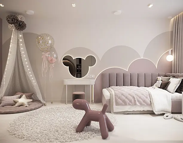 children's room for a little princess