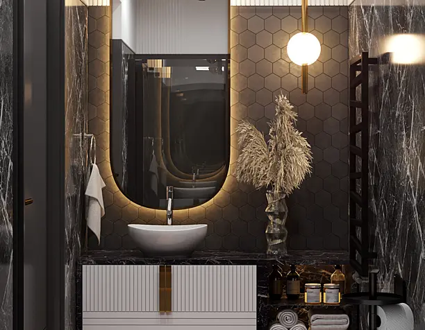 Bathroom  (сделано по референсу)