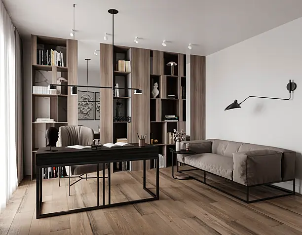 Office in the apartment