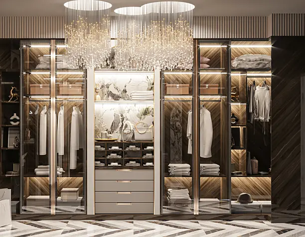 Luxury dressing room