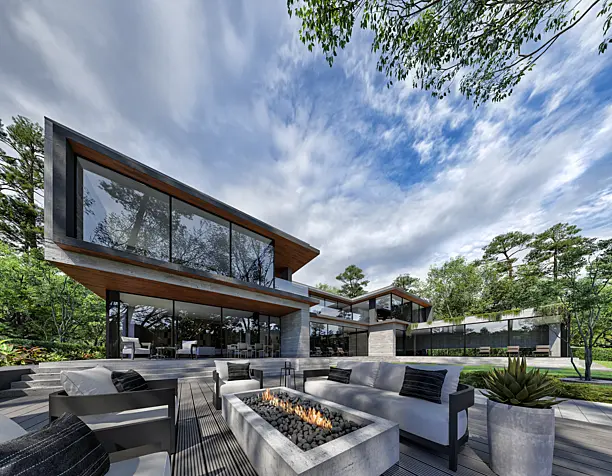 House in the suburban village "Agalarov Estate"