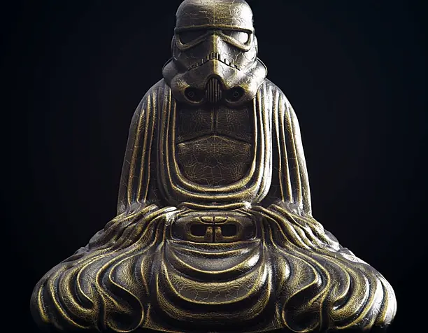 Replica Richard Martin Zen trooper.