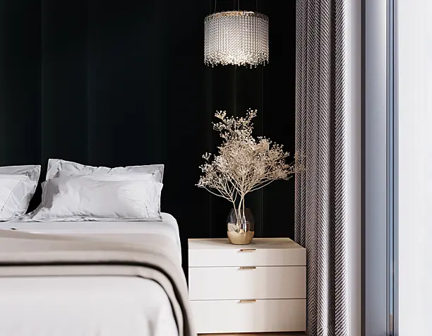 Warm Green bedroom