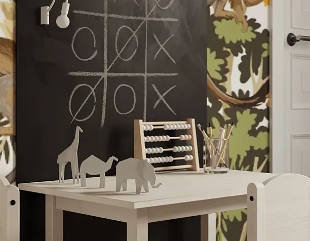 Cozy kids bedroom
