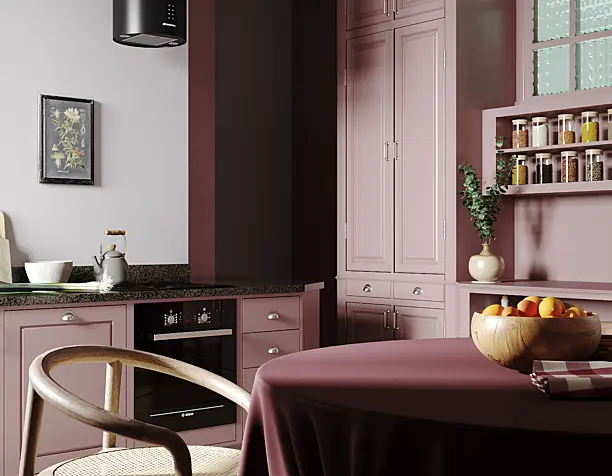 Pink kitchen