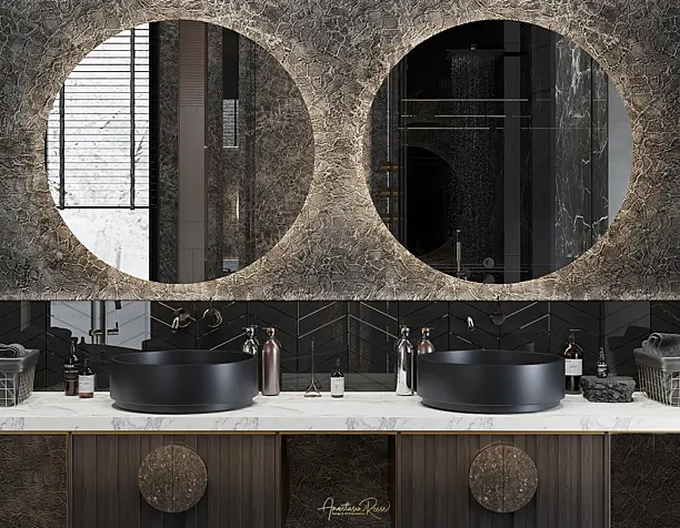 Bathroom from the project "Moon light"