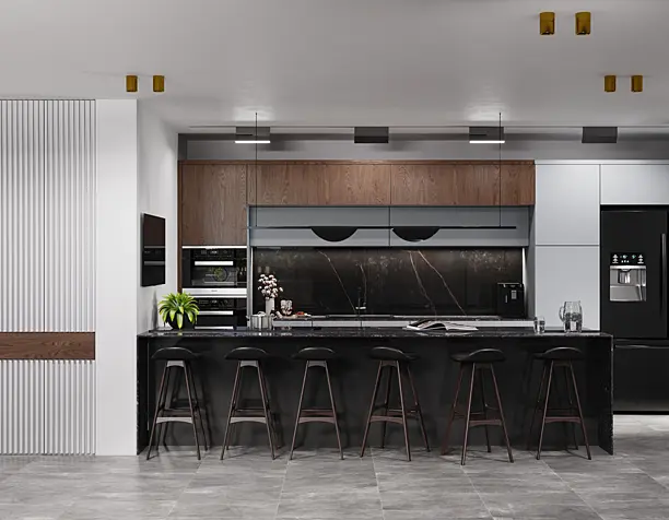 Modern interior in an Israeli apartment