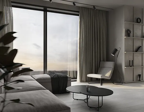 Minimalist living room