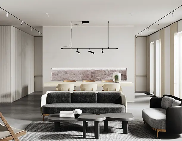 White apartment
