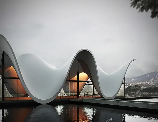 Boches Chapel in South Africa (сделано по референсу)