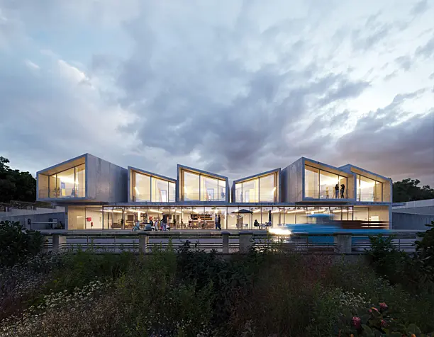 Prefabricated Housing (сделано по референсу)