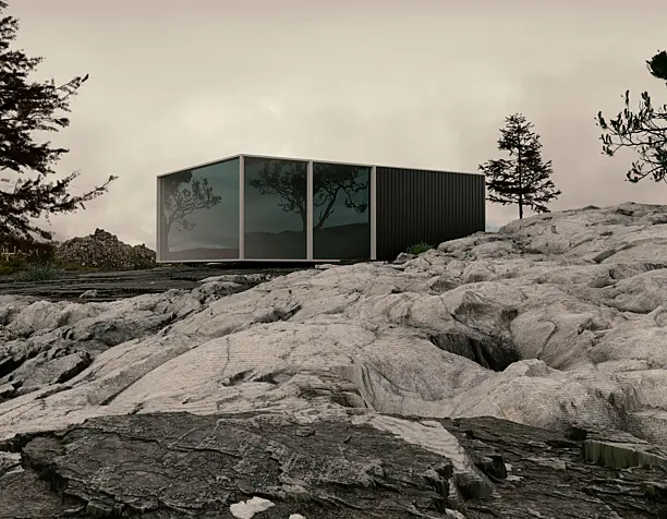 minimalistic house