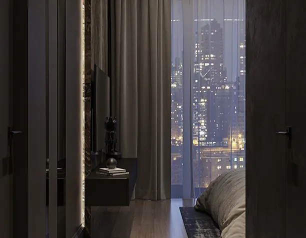 Bedroom - Apartment in Moscow (Russia)