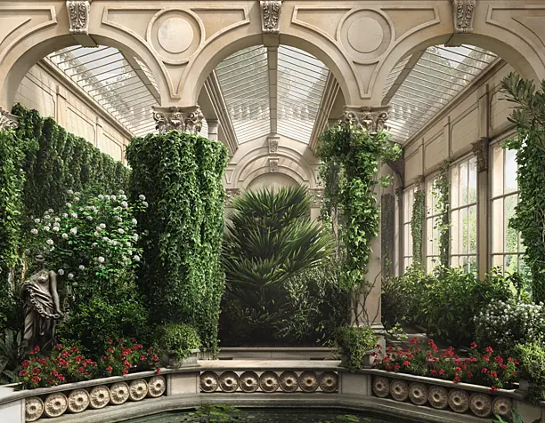 Castle Ashby Orangery, Northamptonshire, England (made by reference)