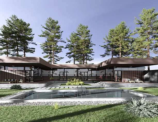 Villa design and visualization