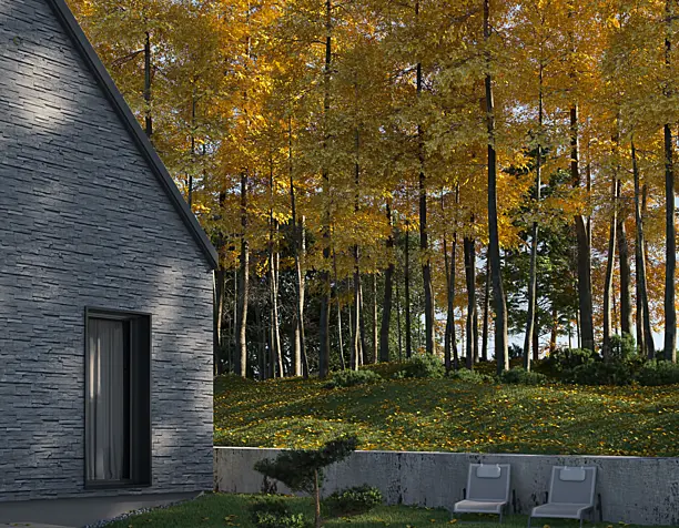 MAPLE TREE HOUSE (сделано по референсу)