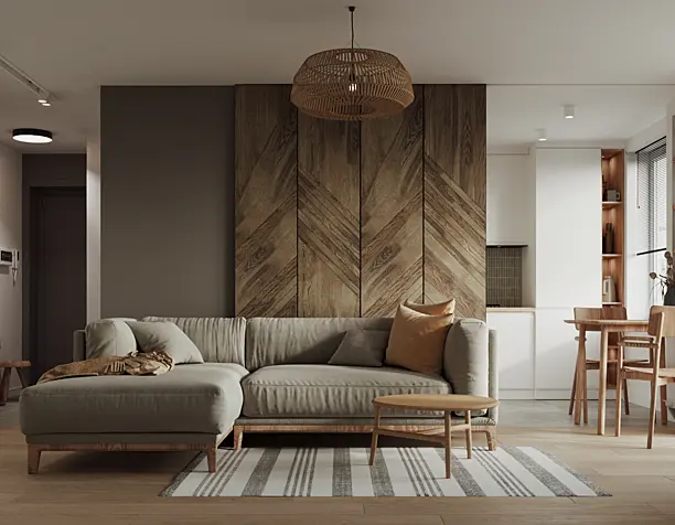 Living room scandinavian