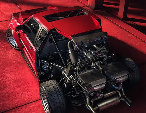 Lancia Delta mid-engine
