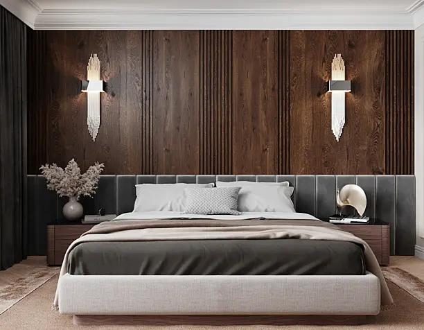 Bedroom for a man