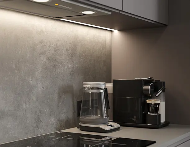 GREY MINIMAL APARTMENT