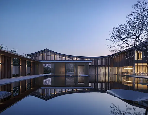 Jiangnan Courtyard | CGI (по референсу)