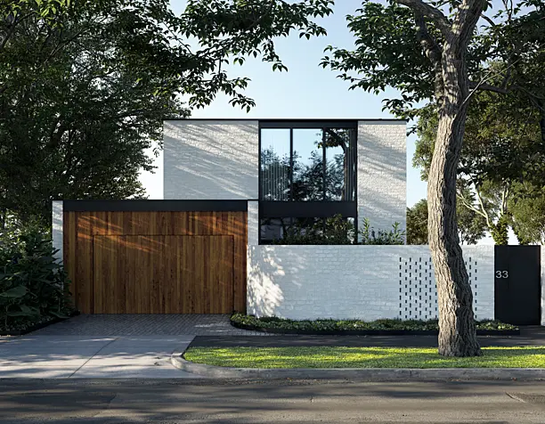 Modern house. Melbourne, Australia.( сделано по референсу)