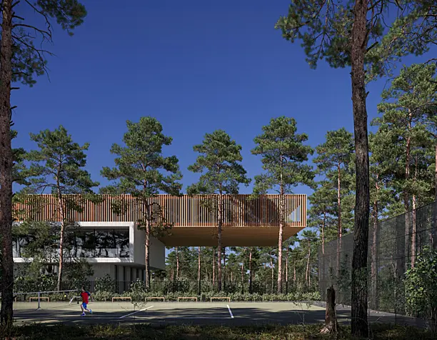 Residence in the forest