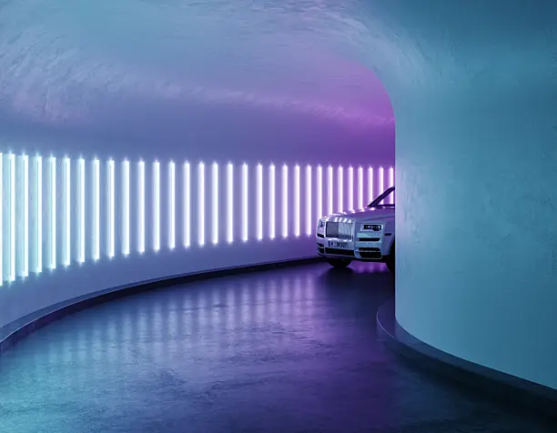 3D visualisation of Parking zone