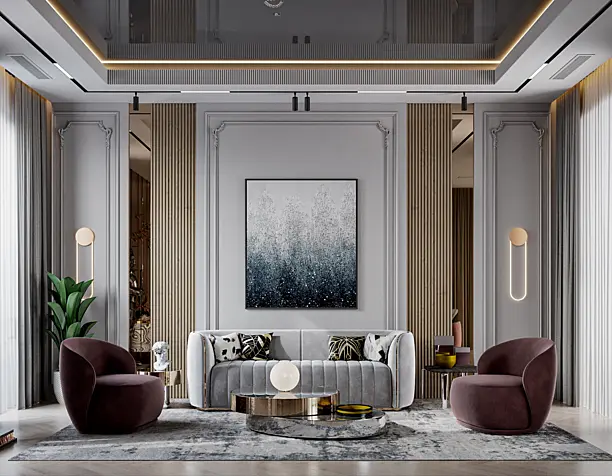 Livingroom design by Adil.