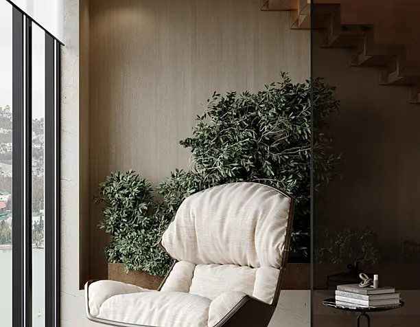 Living room design (сделано по референсу)