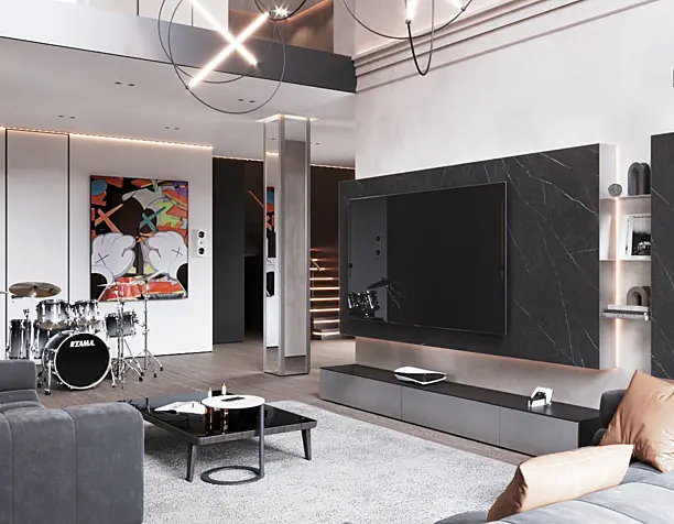 Male interior design