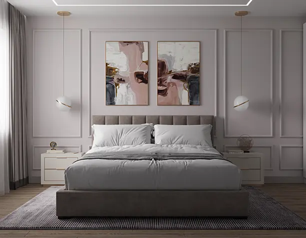 Elegant bedroom