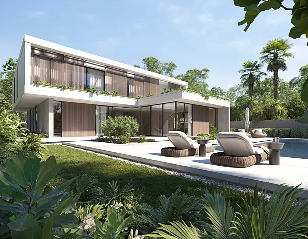 Pool house
