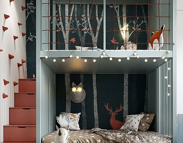 Design and visualization of the nursery together with the DD studio