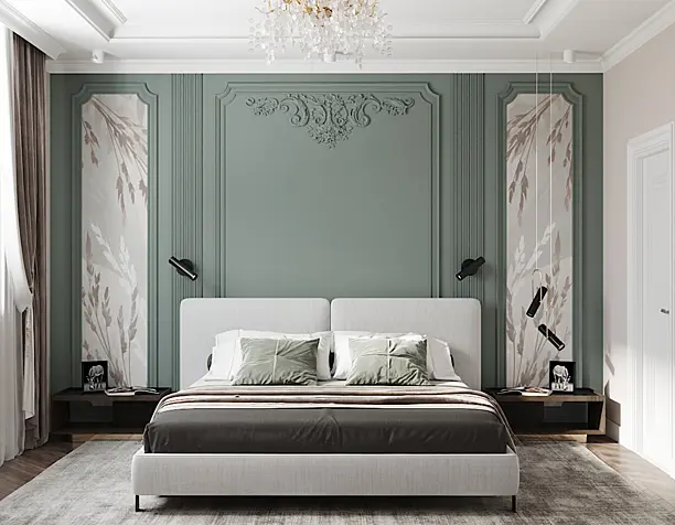 bedroom,спальная комната