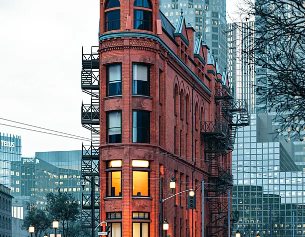 Gooderham building in Canada (сделано по референсу)