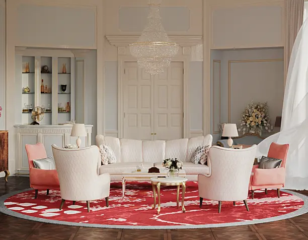 The Great Gatsby. Interior visualization (сделано по референсу)