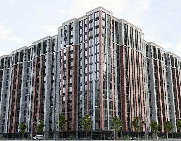 Multi-storey residential building in Nalchik