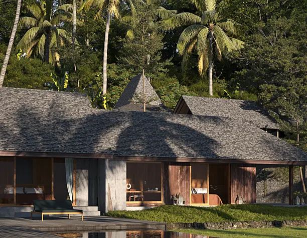 UMAH HATI BALI (сделано по референсу)