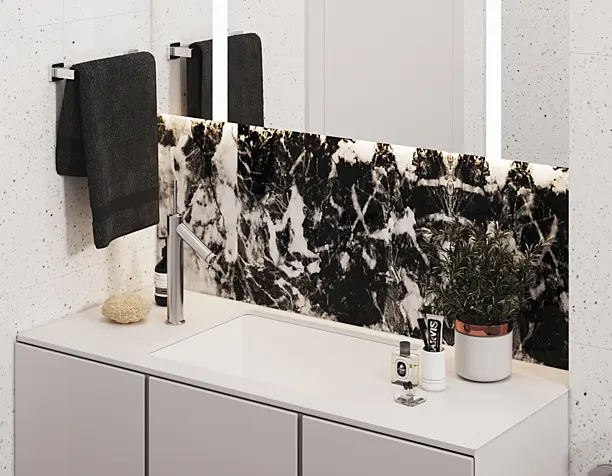Minimalistic bathroom