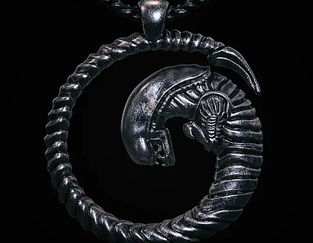 alien pendant