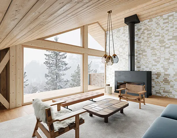 Chalet house (сделано по референсу)